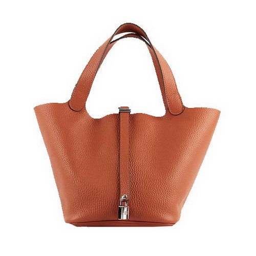 Hermes Picotin Blocco PM Borse Clemence Pelle H8615 Blu