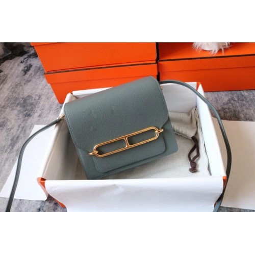 Hermes Roulis 19cm Evercolor 9D H9003 grigio&oro