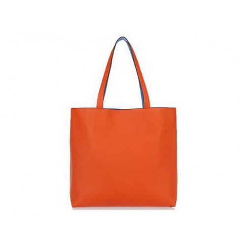 Hermes Shopping Bag 36CM Totes Clemence pelle arancione