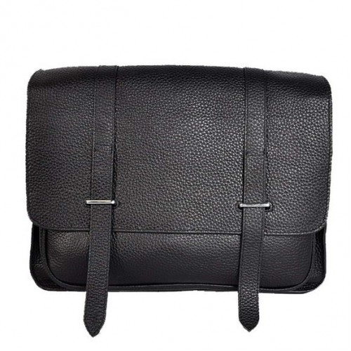 Borsa da uomo Hermes Steve 32CM Clemence nera