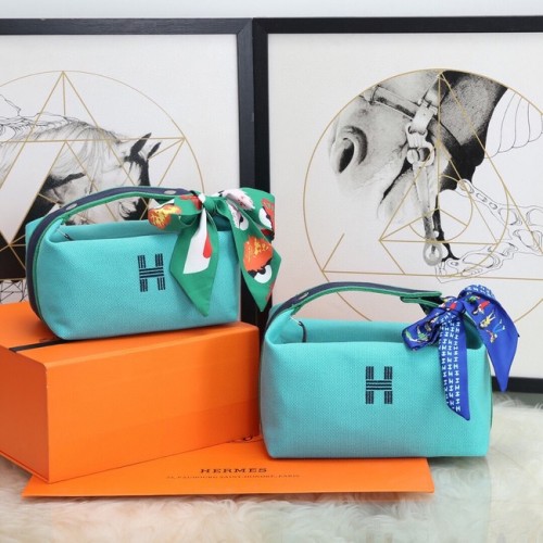 Hermes TROUSSE BRIDE-A-BRAC 25699 azzurro