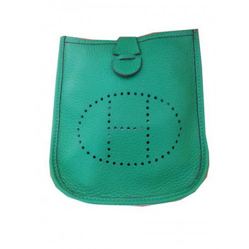 Hermes mini Evelyne Messenger Bag H1608S verde