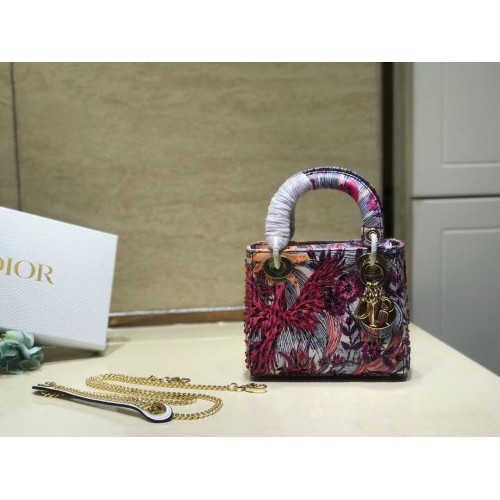 LADY DIOR pelle bovina ricamata AD0168-5