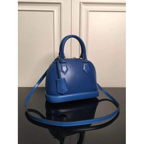 LOUIS VUITTON BORSA PICCOLA ALMA IN PELLE EPI M40303 BLU