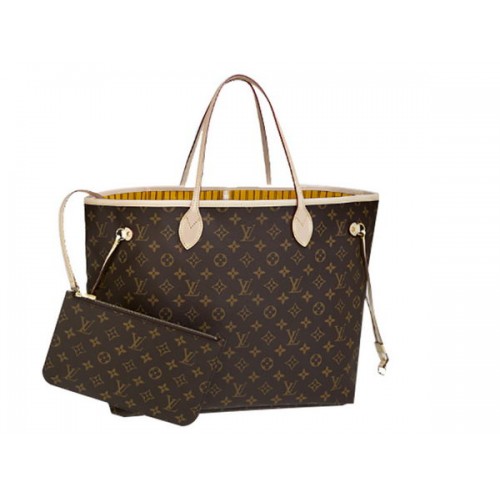 LOUIS VUITTON M40992 TELA MONOGRAMMA NEVERFULL GM MIMOSA