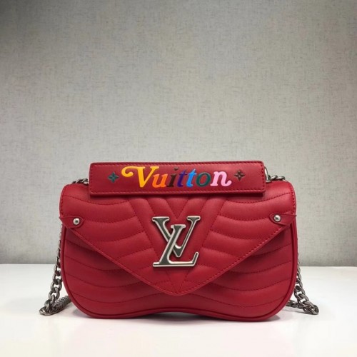 LOUIS VUITTON NEW WAVE CHAIN BAG MM M51943 rosso