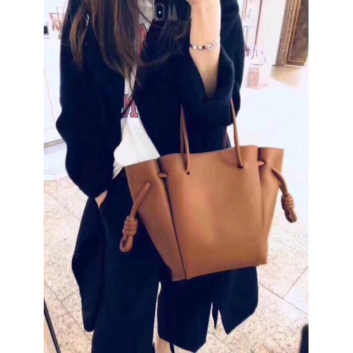 Borsa tote Loewe Original Leather 10189 marrone