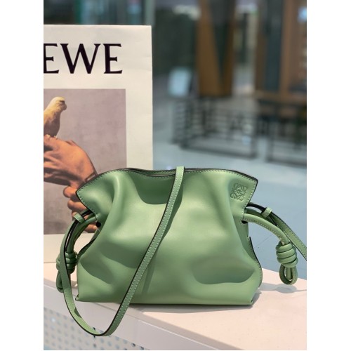 Loewe Lucky Borse in pelle LE0556 verde
