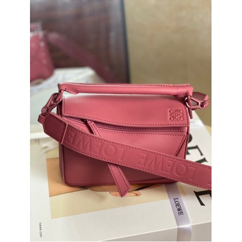 Borsa Loewe mini Puzzle in pelle originale 6223 rosa
