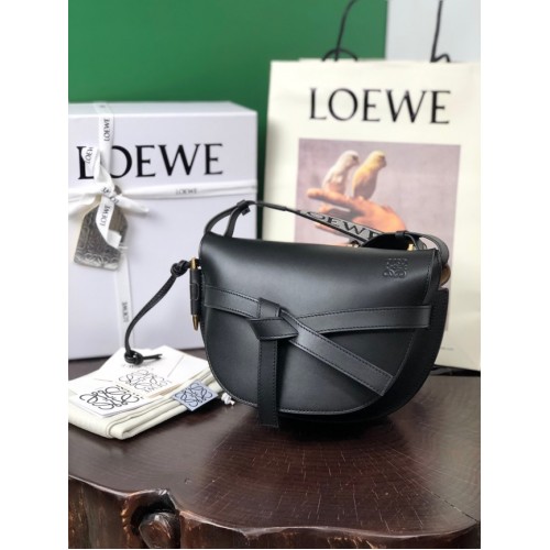 Loewe piccola borsa a tracolla Original Leather 8087 nera
