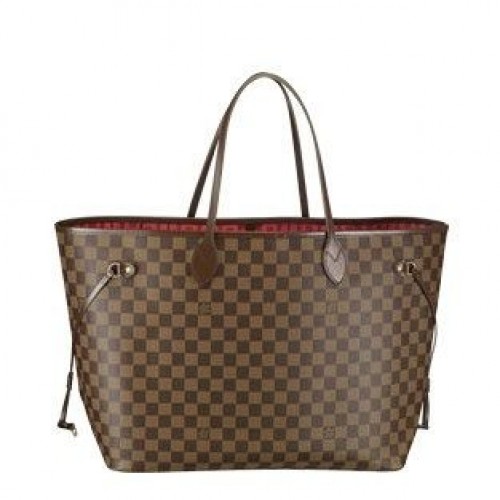 Louis Vuitton Damier Ebene Tela Neverfull GM N51106