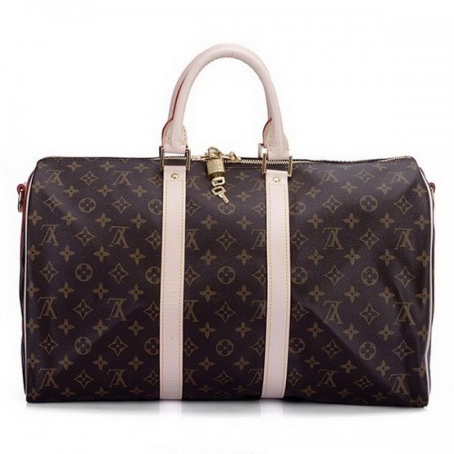 Louis Vuitton Monogram Canvas Keepall 45 con tracolla M41418