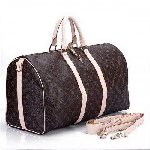 Louis Vuitton Monogram Canvas Keepall 50 con tracolla M41416