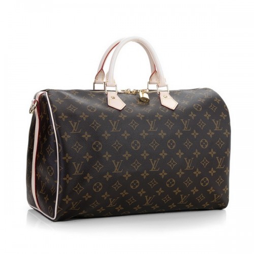 Louis Vuitton Monogram Canvas Speedy 40 con tracolla M40393