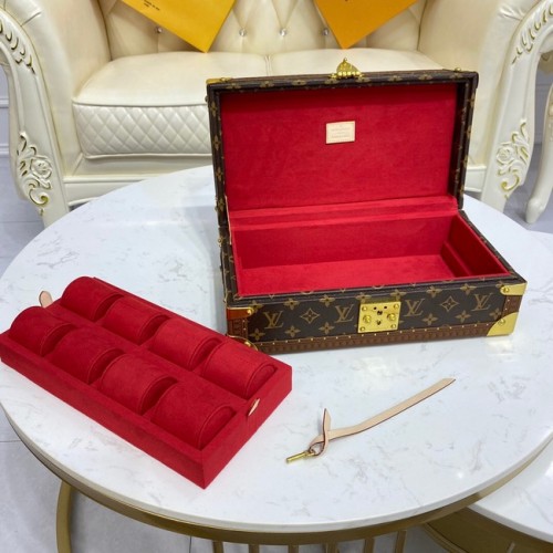 Louis Vuitton 8 CUSTODIA PER OROLOGI M47641 rossa