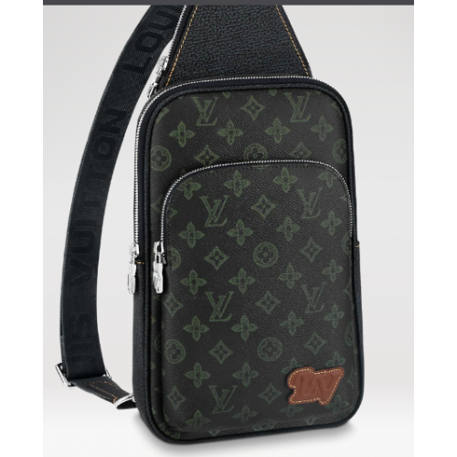 BORSA A TRACOLLA Louis Vuitton AVENUE NM M46344 verde