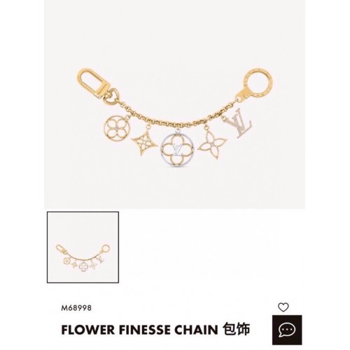 CIONDOLO PER BORSA A CATENA CON FIORI IN FIORE Louis Vuitton E PORTACHIAVI CE9352