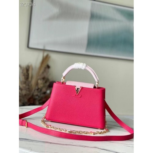 Louis Vuitton CAPUCINES BB M48865 rosa e rosa