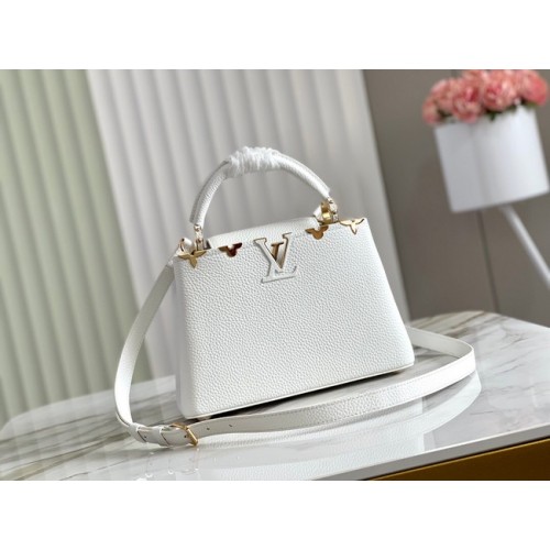 Louis Vuitton CAPUCINES BB M48868 bianco