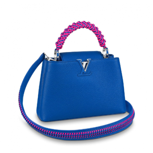 Louis Vuitton CAPUCINES BB M55236 blu