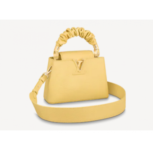 Louis Vuitton CAPUCINES MINI M58586 Giallo zenzero