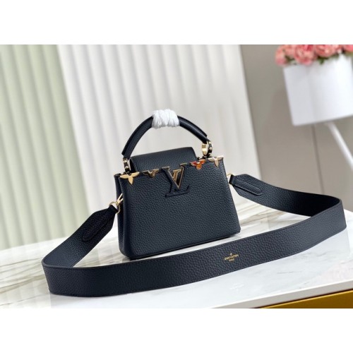 Louis Vuitton CAPUCINES MINI M59267 nero