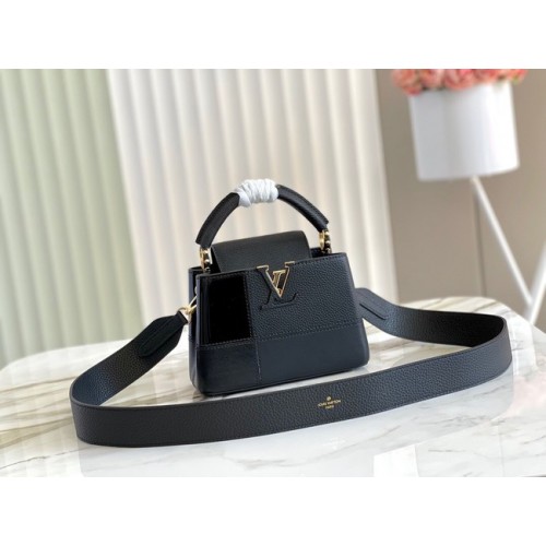 Louis Vuitton CAPUCINES MINI M59268 nero