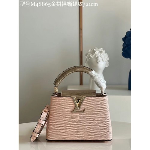 Louis Vuitton CAPUCINES MINI M59268 rosa chiaro
