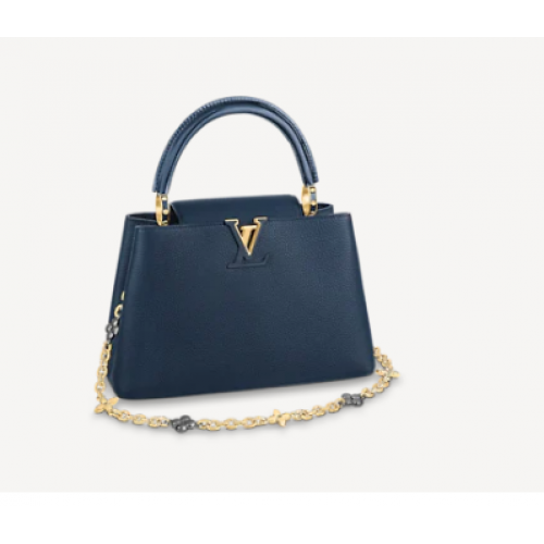 Louis Vuitton CAPUCINE MM M59209 Blu Navy