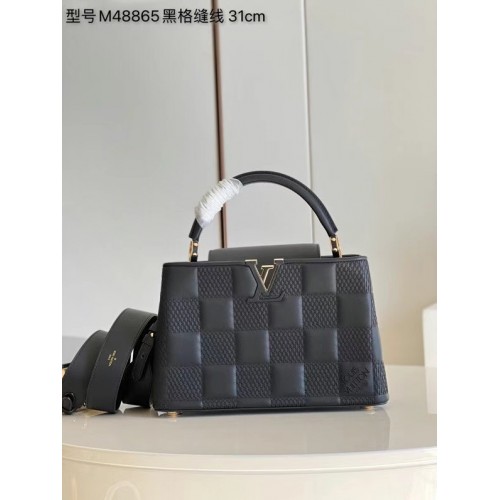 Louis Vuitton CAPUCINES PM M48865 nero