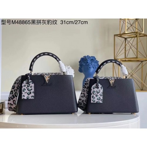 Louis Vuitton CAPUCINES PM M48865 nero