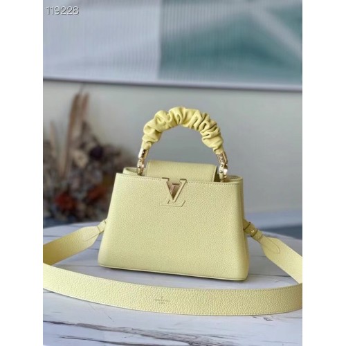 Louis Vuitton CAPUCINES PM M58587 Giallo zenzero