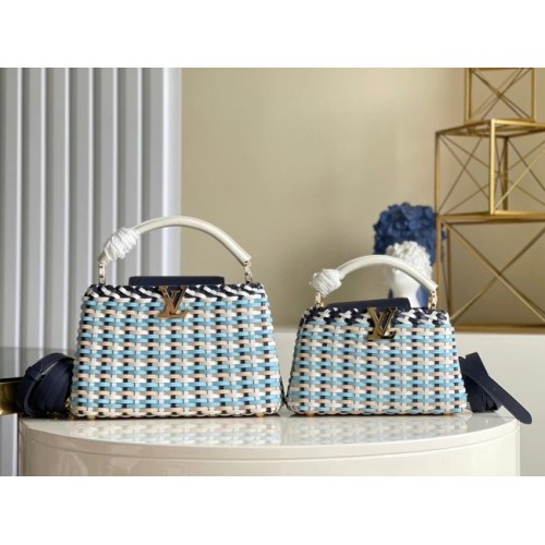 Louis Vuitton CAPUCINES MINI M94519 blu