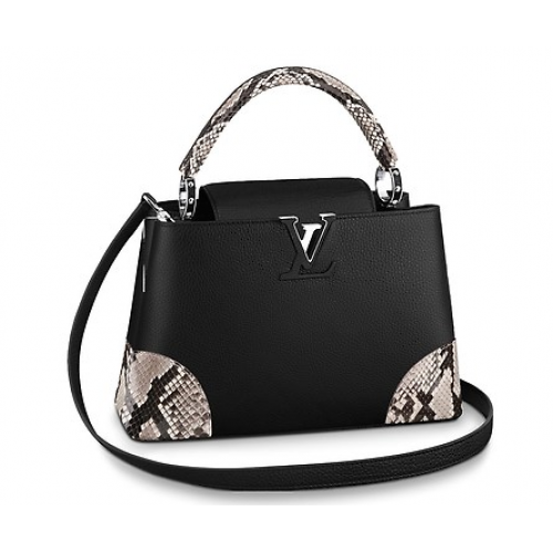 Louis Vuitton CAPUCINES PM N94410 nero