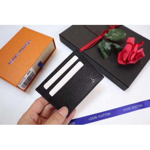 Louis Vuitton PORTA CARTE M60721 nero