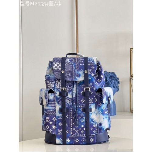 Louis Vuitton CHRISTOPHER M20554 blu