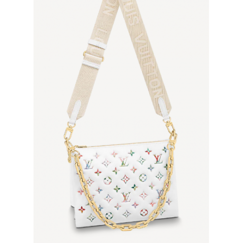 Louis Vuitton COUSSIN PM M21209 Bianco