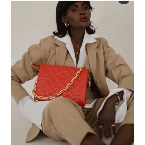 Louis Vuitton COUSSIN PM M57793 rosso