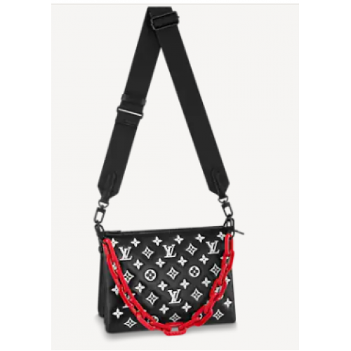 Louis Vuitton COUSSIN PM M59398 nero bianco