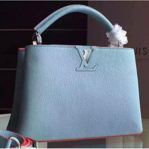 Louis Vuitton Capucines BB Tote Bag M94754 Azzurro