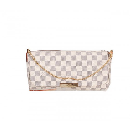 Louis Vuitton Damier Azur tela preferita MM N41275