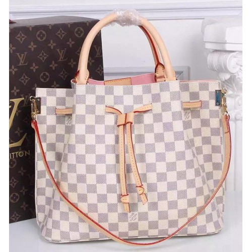 Louis Vuitton Damier Azur Tela GIROLATA Borsa N41579
