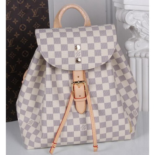 Louis Vuitton Damier Azur Tela SPERONE Zaino N41578