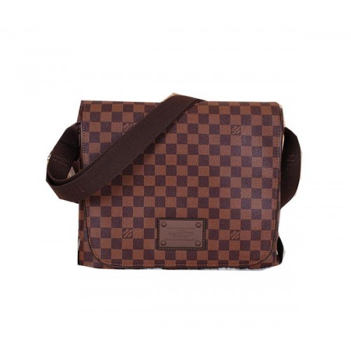 Louis Vuitton Damier Ebene Tela Brooklyn MM N51211
