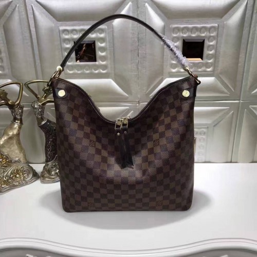 Louis Vuitton Damier Ebene Tela DOUMO HOBO N41861