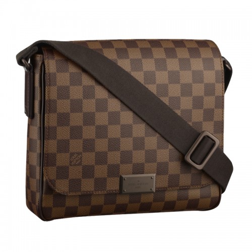 Borse Louis Vuitton Damier Ebene Canvas District PM Messenger N41213