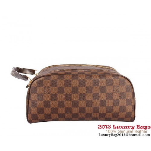 Borsa da toilette King Size in tela Damier Ebene Louis Vuitton 2 N47527