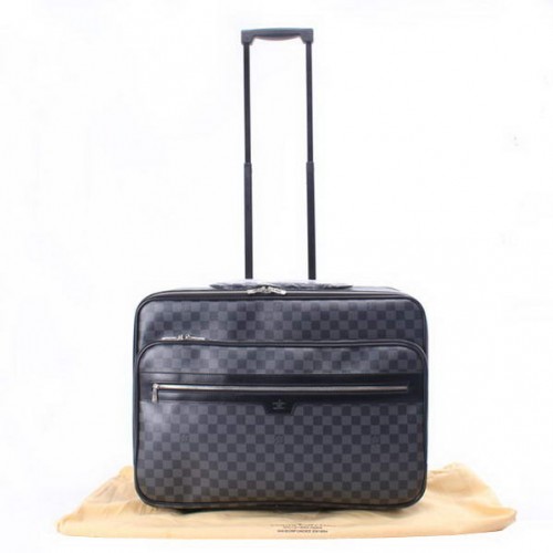 Custodia pilota Louis Vuitton Damier in tela di grafite N23206