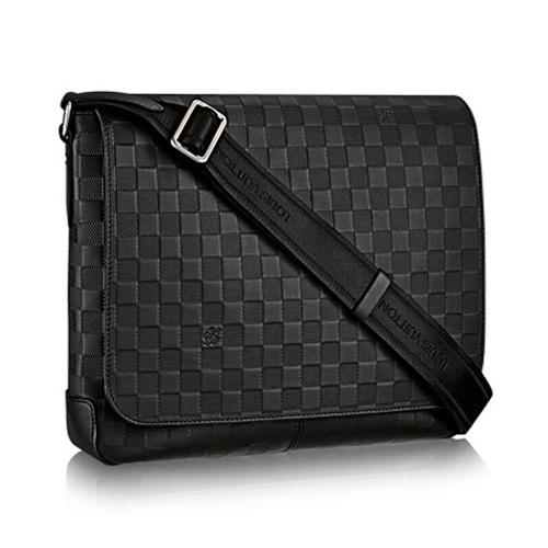 Louis Vuitton Damier Infini Leather District MM N41284 Onice