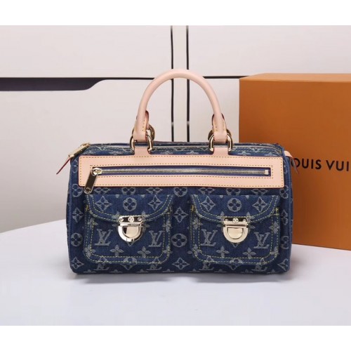 Borsa tote in denim Louis Vuitton M44462